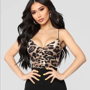 Wicked Wild Bodysuit - Brown/Combo